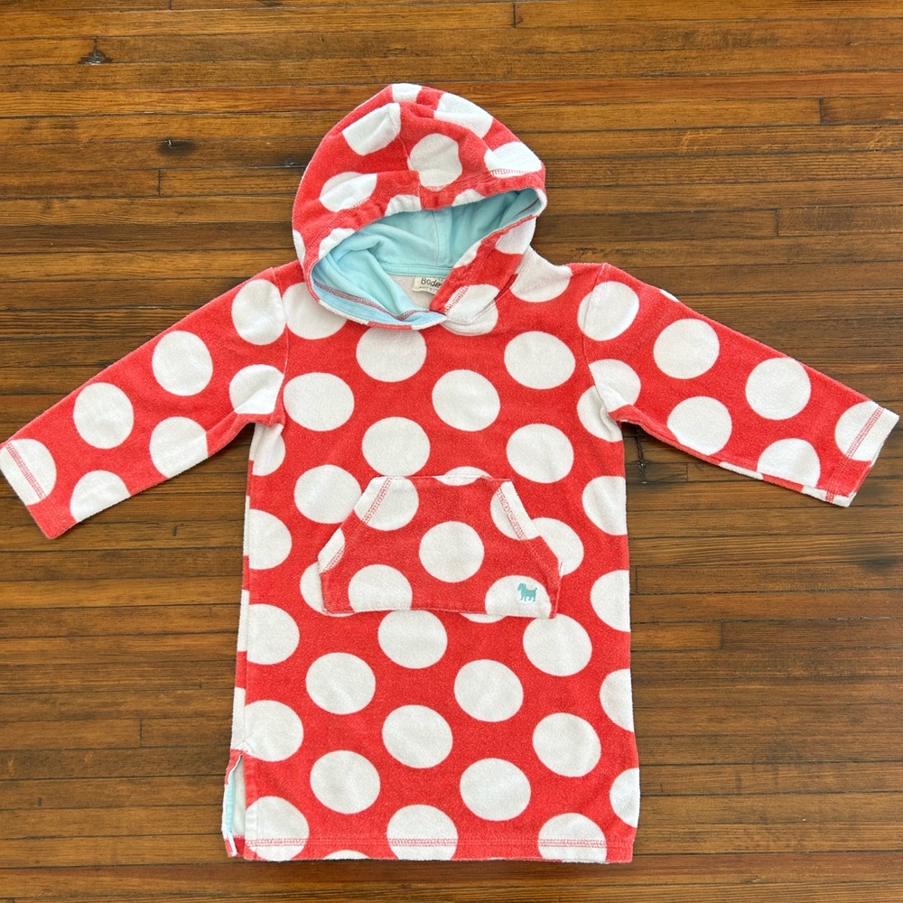 Mini Boden Swim Cover, size 4-5Y